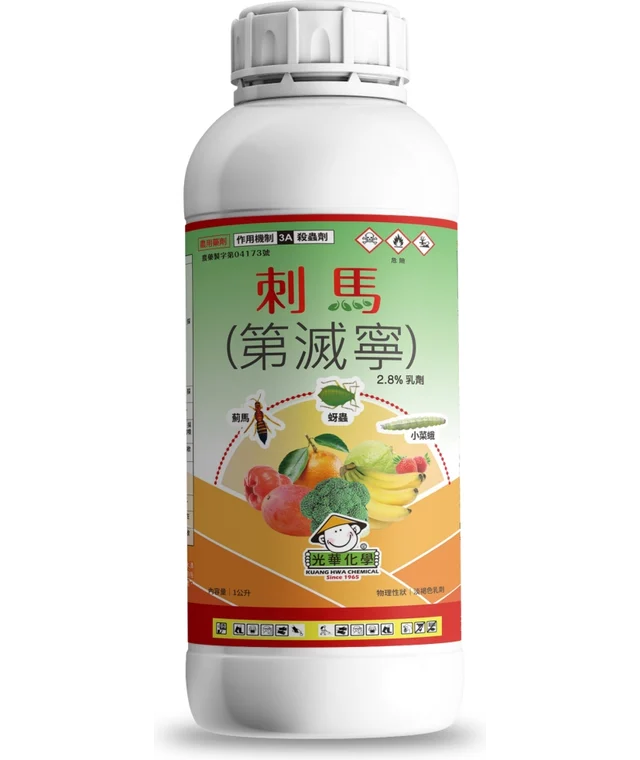 光華系列刺馬（第滅寧 2.8%乳劑）產品包裝正面