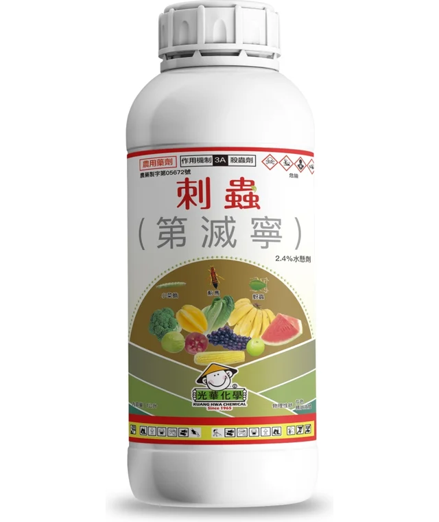 光華系列刺蟲（第滅寧 2.4%水懸劑）產品包裝正面
